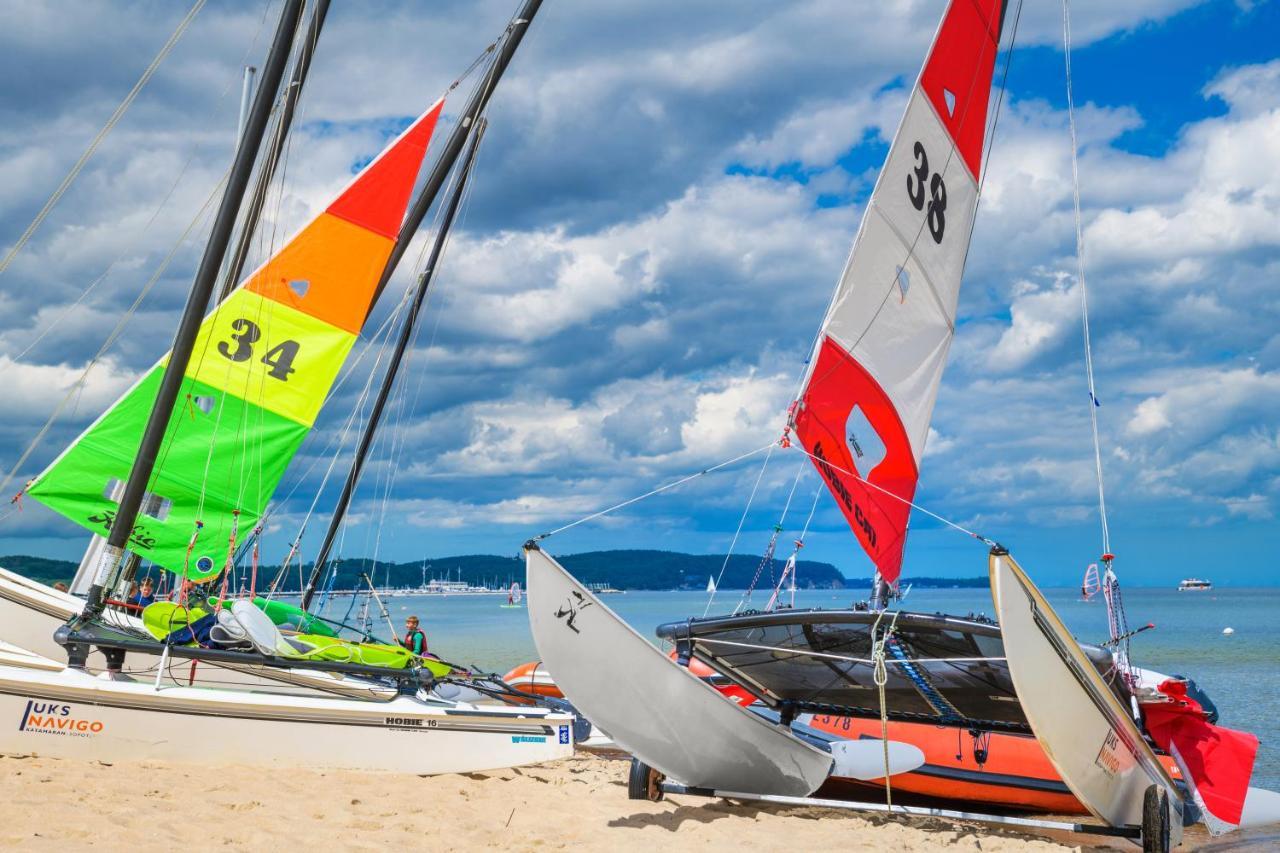Apartamenty Sun & Snow Traugutta Plaza Sopot Eksteriør bilde